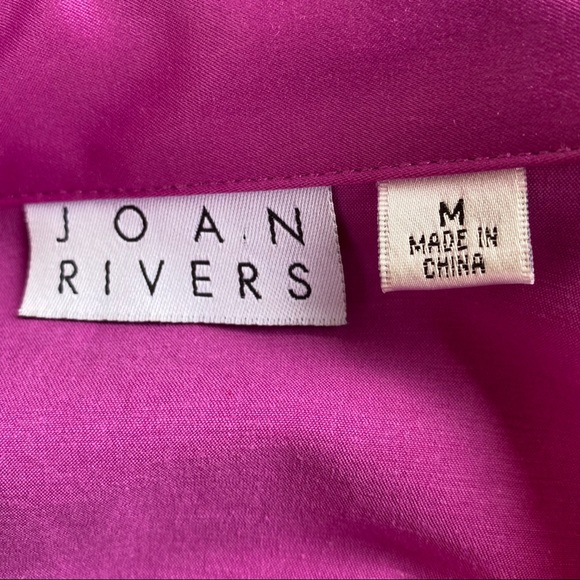 Joan Rivers Y25 Retro Glam Bright Bold Purple Jacket - Picture 10 of 11